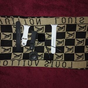 Stylish Black and White Smartwatch